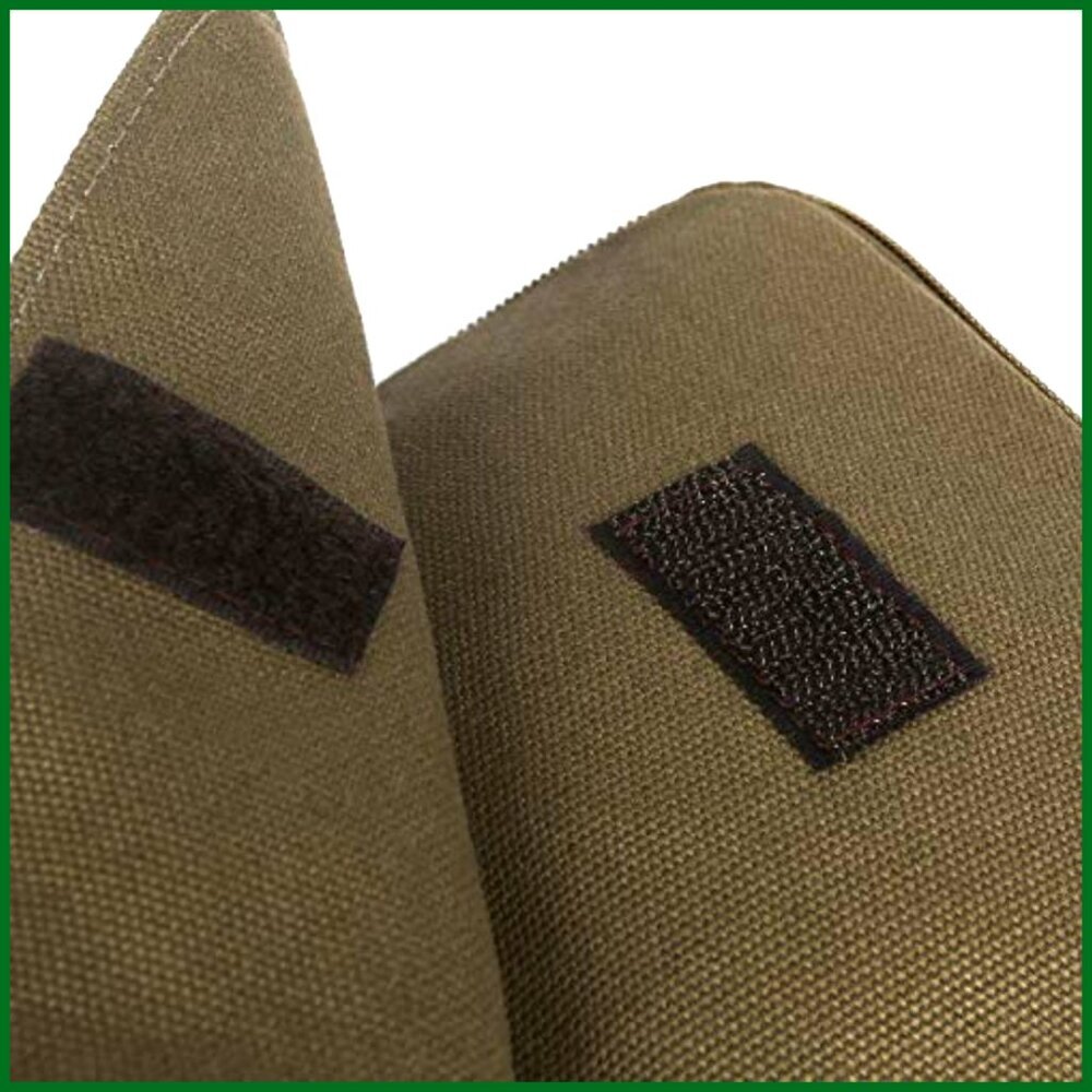 Vintage Canvas Messenger Crossbody Bag Adjustable Shoulder Strap - Picture 6 of 7